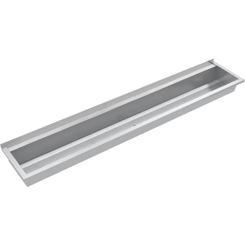 Franke Planox Stainless Steel Wash Troughs — Flush Fittings