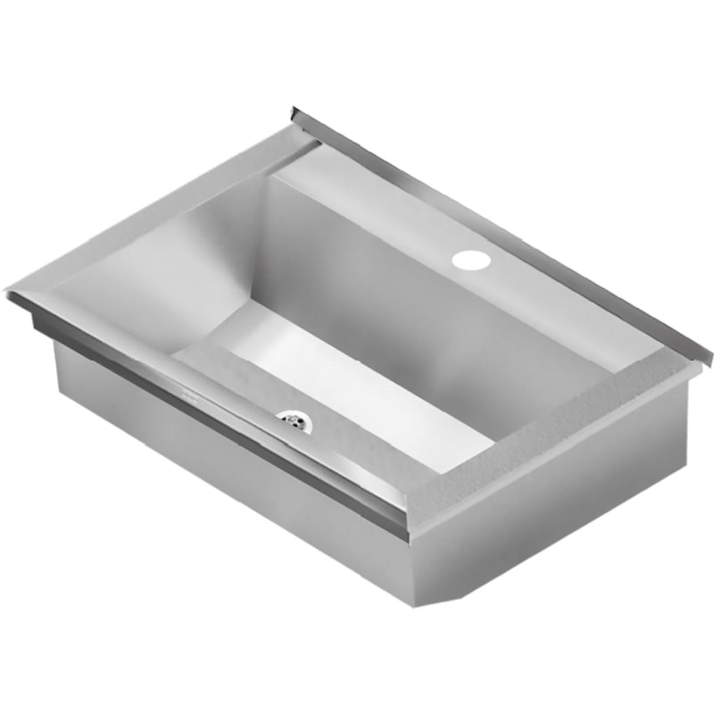 Franke Planox Stainless Steel Wash Troughs — Flush Fittings