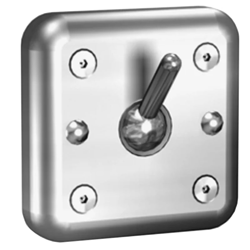 HDTX692 Front Wall Mounted Heavy Duty Coat Hook by KWC DVS
