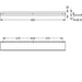 KWC DVS 600mm Heavy Duty Storage Shelf Drawing