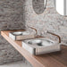 Quadra Countertop Wash Basin inside a washroom