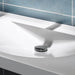 Ronda double washbasin with tap holes