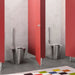 S21 P Floor Standing WC Pan in Public Washroom