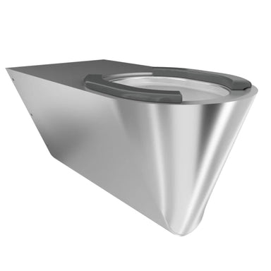 Stainless Steel Disabled Toilet By KWC DVS With Seat Pad CMPX594S