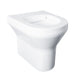 VR01-010 White Anti Vandal Back To Wall WC Pan