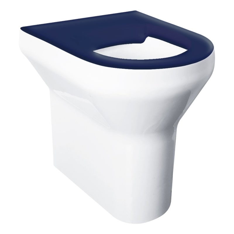 VR01-035 Blue Anti Vandal Accessible WC Pan