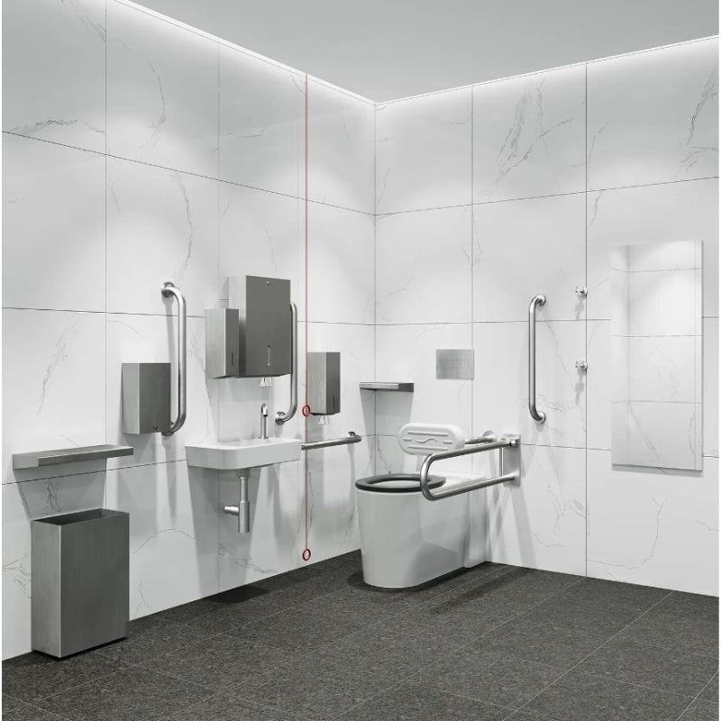 Dolphin Prestige Doc M WC Pack with Back to Wall Design for Accessible Bathrooms