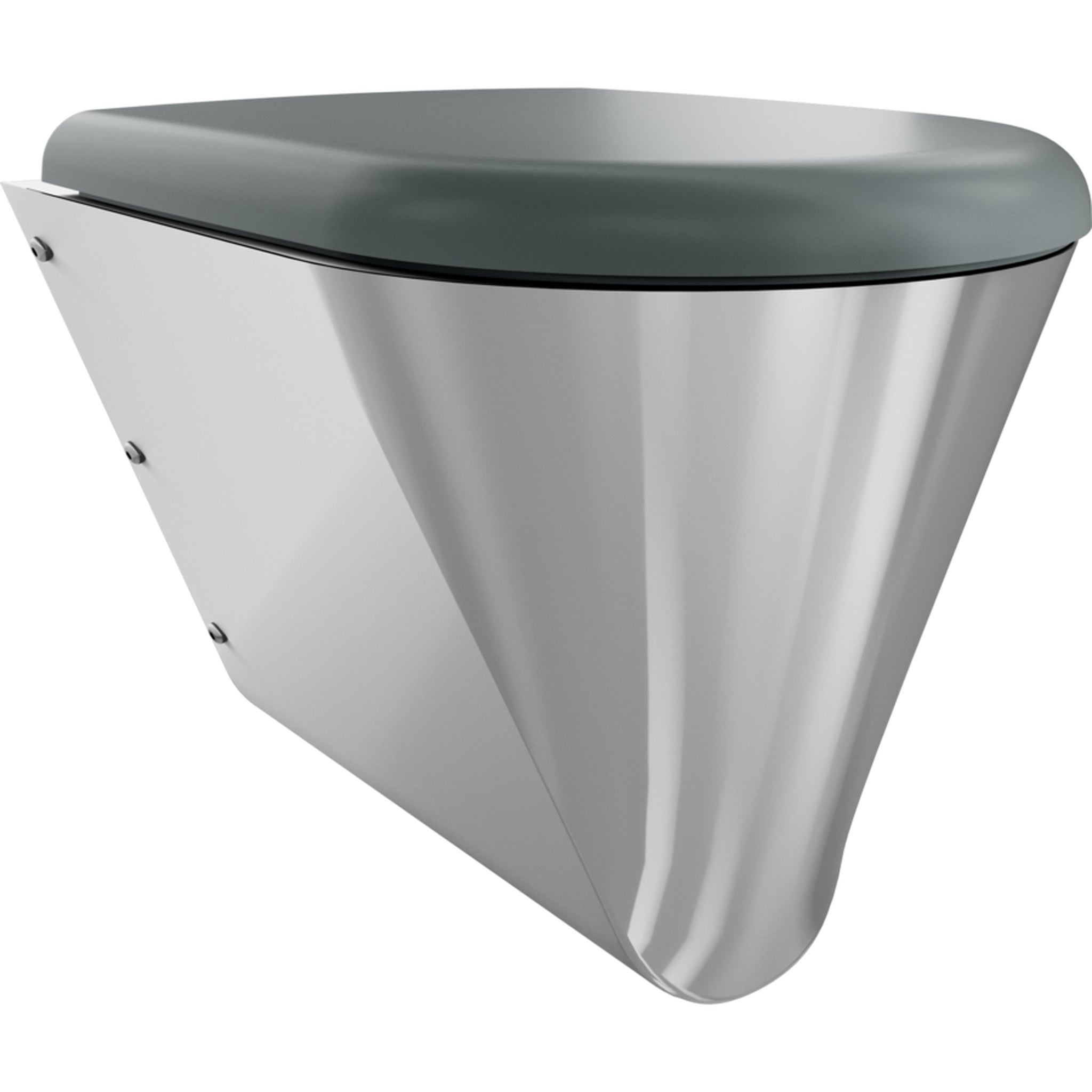 Franke Campus CMPX592 wall hung toilet with grey hinged seat