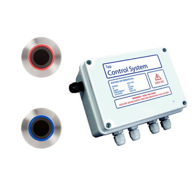KWC DVS Tap Control System for High-Security Backplates - Wave On Sensor Technology.