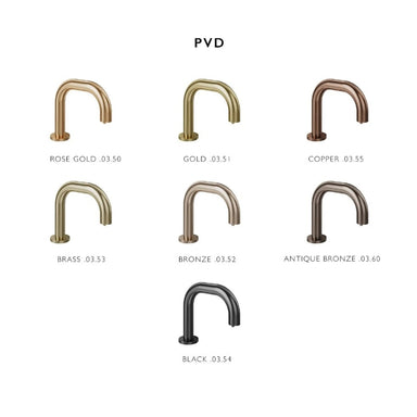 Durable PVD Dolphin Inform Up And Over 90° soap dispenser for contemporary washrooms.